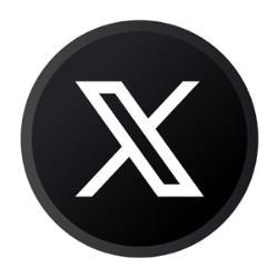 X round icon formerly Twitter