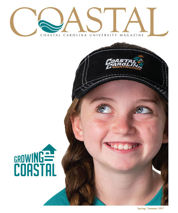Cover of the Coastal Carolina University Magazine