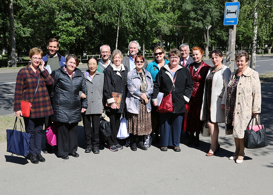 U.S. Group with Embassy friends in Vologda, Russia