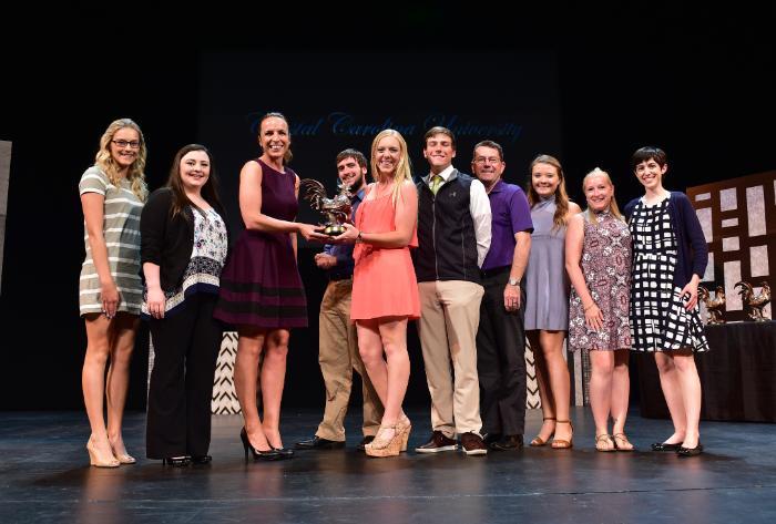 Colleges Against Cancer won a SILA in 2017 for Most Outstanding Philanthropy by a Student Organization.