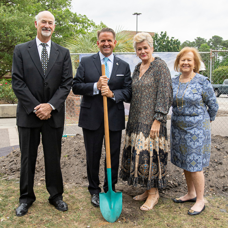 CCU breaks ground for Thompson Library