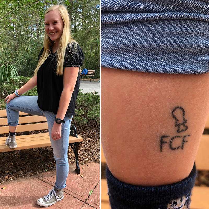 Here is a look at Kathryn's #FCF tattoo.