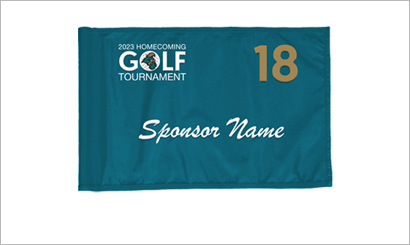 2023 CCU Homecoming Golf Tournament Pin Flag Sponsorship