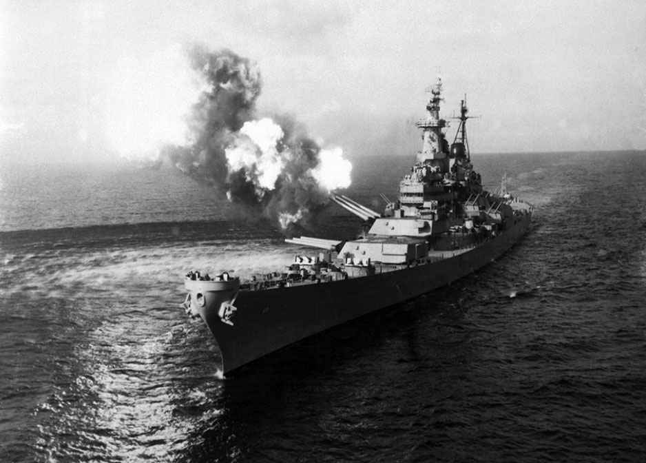 USS Missouri, part of the U.S. Navy in the Korean War image