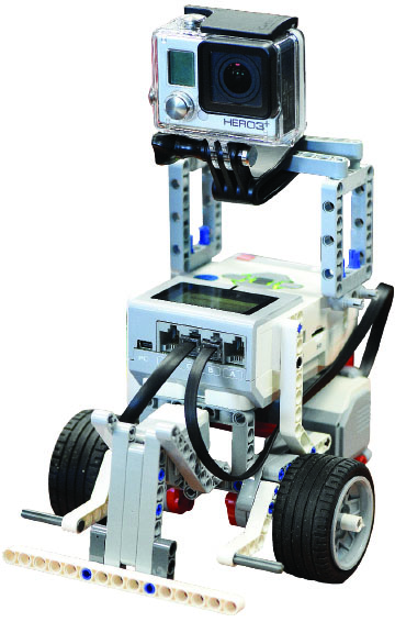 Each of the teachers received a LEGO robotics kit and a Dell computer, and they are required to develop a minimum of two lesson plans related to their content area in science or math.