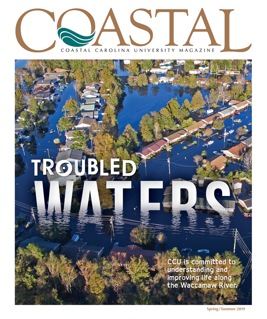Cover of 2019 Spring Summer issue of CCU Magazine. Cover Story is 
