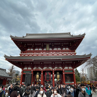 View of Senso-Ji Temple in Tokyo Japan