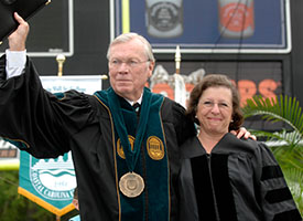 Judy Ingle CCU honorary degree image 