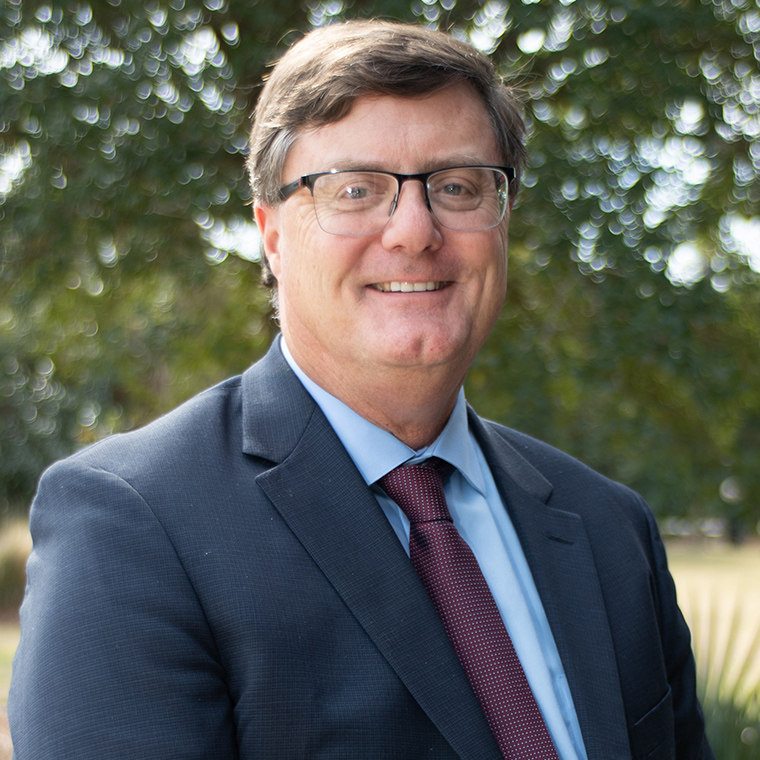 Paul Gayes, Ph.D., is a professor of marine science and executive director of the Burroughs & Chapin Center for Marine and Wetland Studies at CCU.