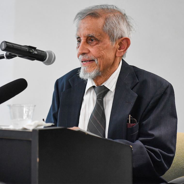 Subhash Saxena, Ph.D., distinguished professor emeritus at Coastal Carolina University.