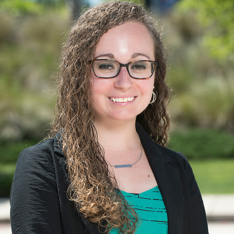 Jessica Hughes '17 worked as a student accounts specialist in CCU’s Office of Financial Services.