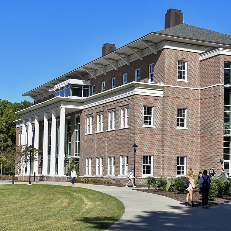 To show its deep appreciation for the Horry County Penny Sales Tax that supports local education, CCU has renamed Academic Office and Classroom Building II to Penny Hall.