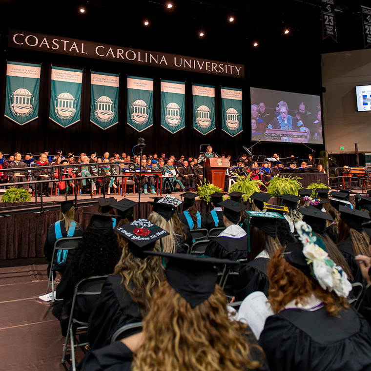 Approximately 700 CCU students were eligible to participate in the Fall 2022 commencement exercises.