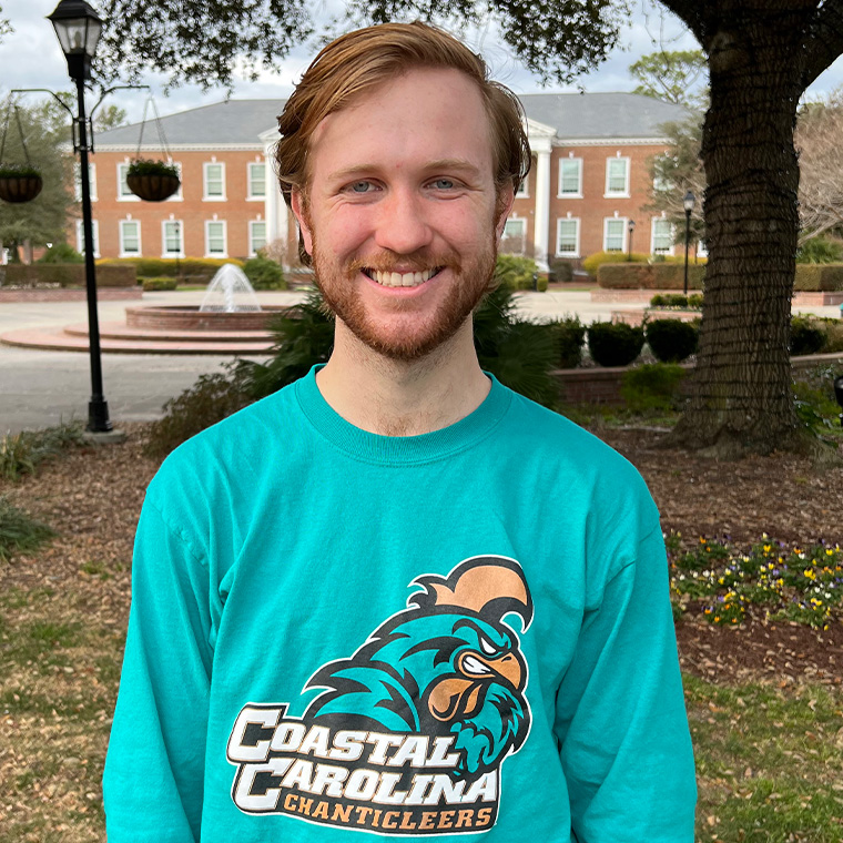 CCU sophomore Isaiah Cook was recently awarded the Benjamin A. Gilman Scholarship..The award will help fund his 2023-2024 academic year at the Accademia dell’Arte.