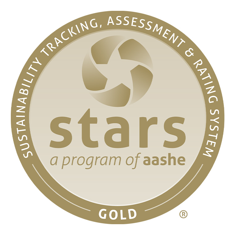 CCU earns STARS Gold rating for sustainability