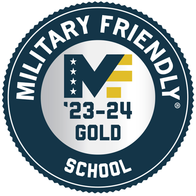 CCU awarded gold rating as Military Friendly®