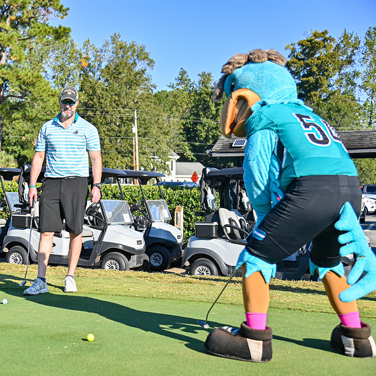 CCU alumni and friends will compete in a homecoming golf tournament at The Hackler Course. 