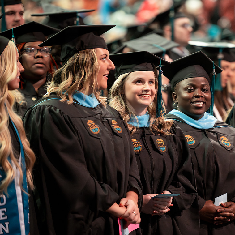 Approximately 576 students were eligible to participate in CCU's Fall 2023 commencement exercises.